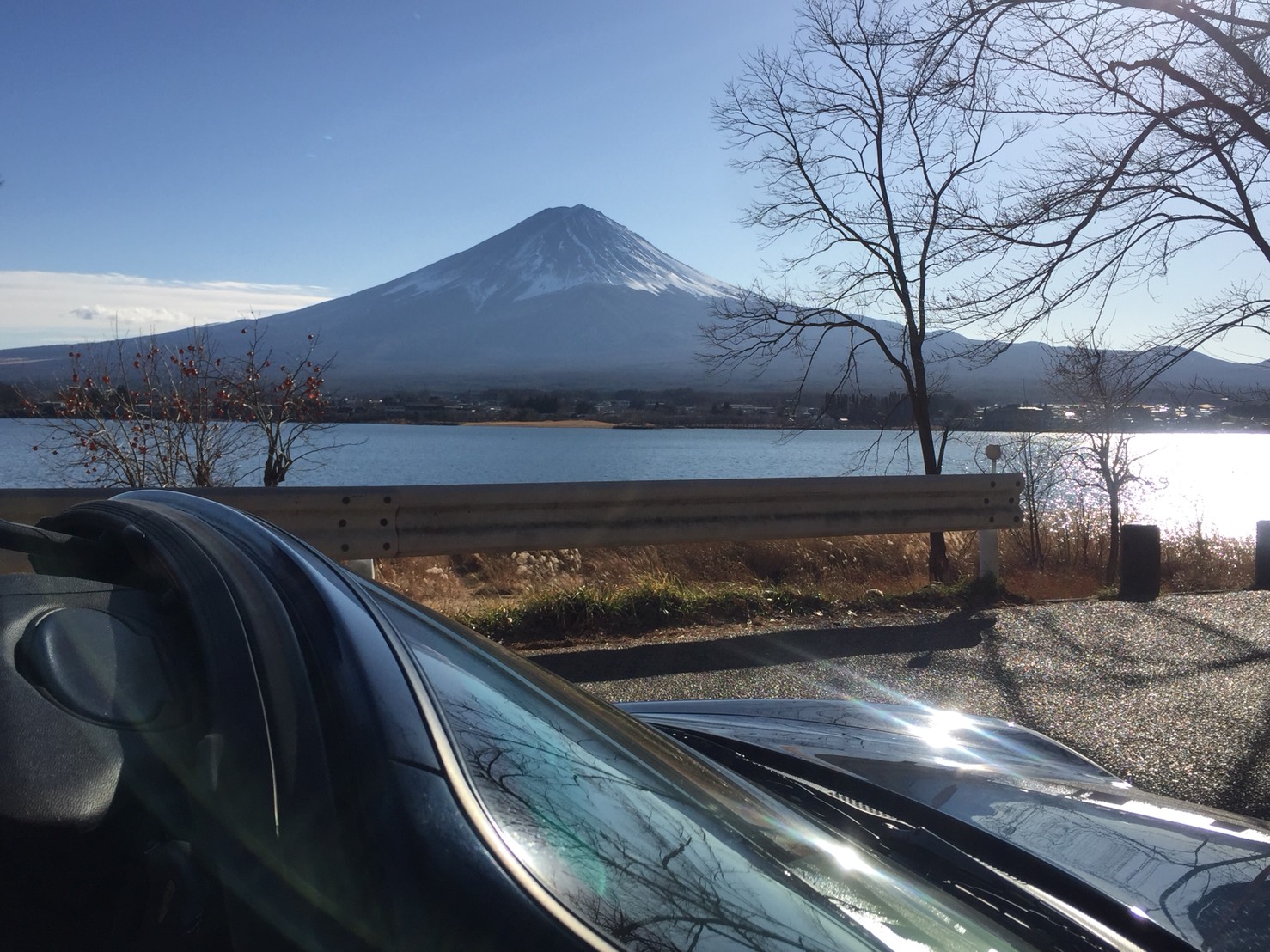 ポルシェで富士山ドライブ